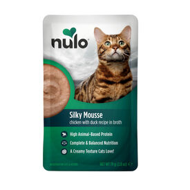 Nulo Silky Mousse Frango com Pato Saquetas para gatos