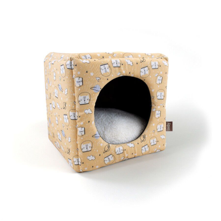 Leeby Cama com Estampado de Banda Desenhada para gatos, , large Imagem n&uacute;mero 1