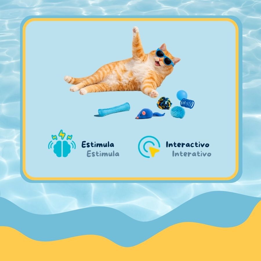Summer Vibes Dolce Vita Cat Set x6 Brinquedos para gatos, , large Imagem n&uacute;mero 3