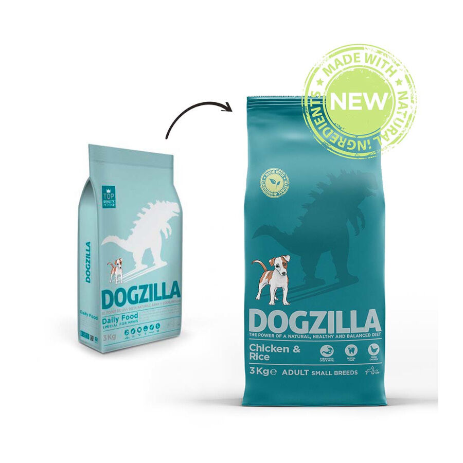3 kg Dogzilla Mini Adult Frango e arroz, , large Imagem n&uacute;mero 2