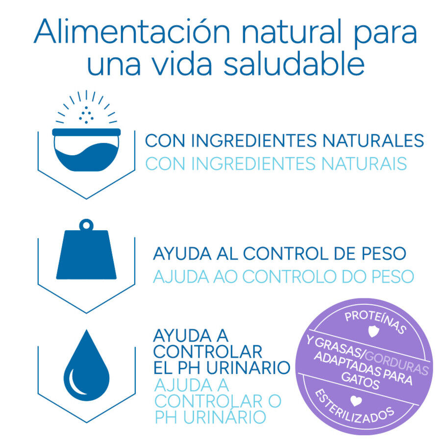 Criadores Cient&iacute;fico Adulto Esterilizado Ra&ccedil;&atilde;o de peixe para gatos, , large Imagem n&uacute;mero 6