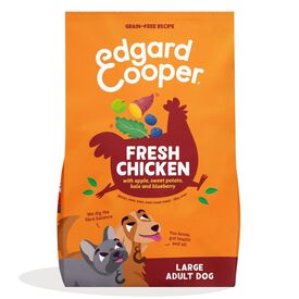 Edgard & Cooper Adult Ra&ccedil;&atilde;o de Frango para c&atilde;es de porte grande