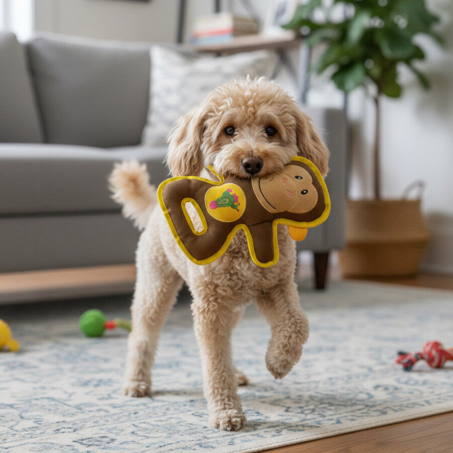 Tootoy! Comfort Peluche de macaco para c&atilde;es, , large Imagem n&uacute;mero 4