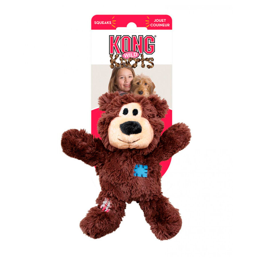 Kong Knots urso de peluche para c&atilde;es, , large Imagem n&uacute;mero 1