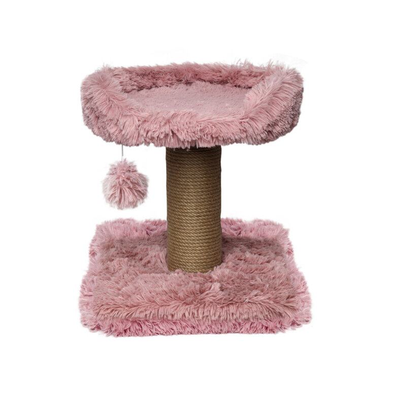 Catshion Flora Arranhador com Cama Rosa para gatos,  Imagem número 1 Catshion Flora Arranhador com Cama Rosa para gatos, , large Imagem número 1