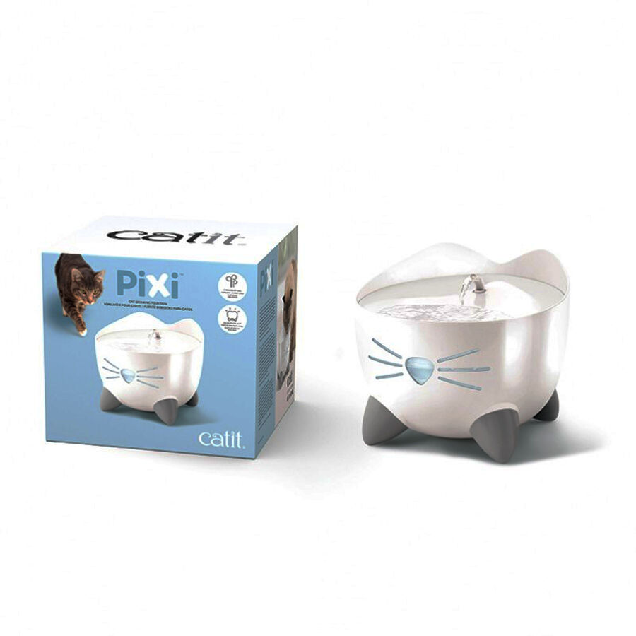 Catit PIXI Fonte Bebedouro Branca para gatos, , large Imagem n&uacute;mero 1