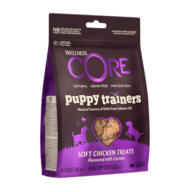 Wellness Core Biscoitos Puppy Trainers Frango para cães