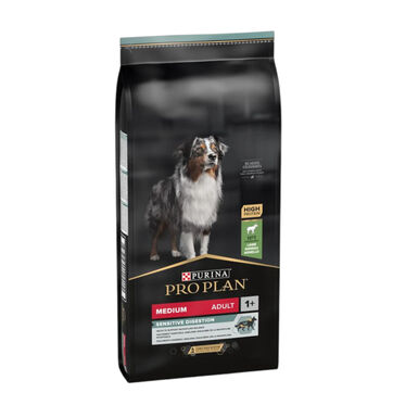 Pro Plan Adult Medium Digestão Cordeiro ração para cães