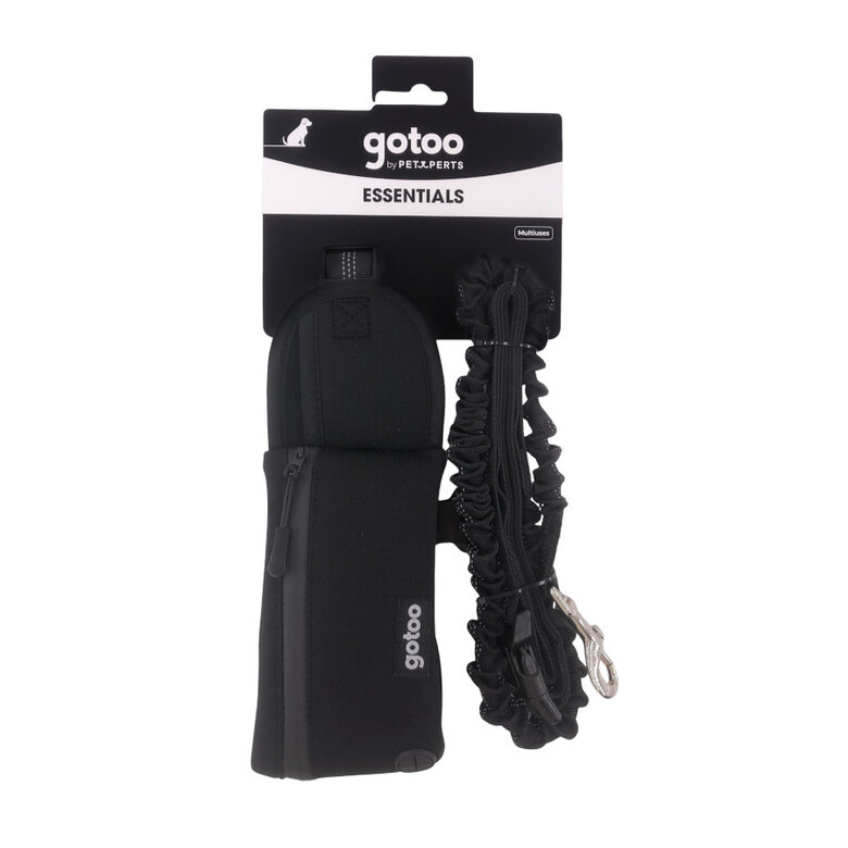 Gotoo Trela mãos livres preta para cães,  Imagem número 5 Gotoo Trela mãos livres preta para cães, , large Imagem número 5