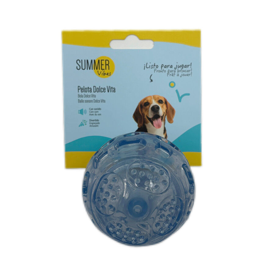 Summer Vibes Squeaker Ball Bola para c&atilde;es, , large Imagem n&uacute;mero 7