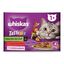 4 saquetas x 85 g Whiskas Tasty Mix Seleção do Chefe Molho em Saqueta para gatos adultos, , large Indicador imagem número 1