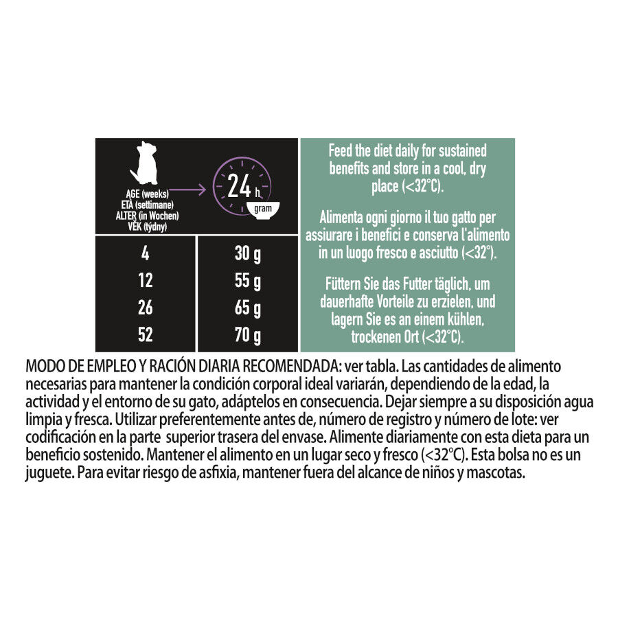 1.4 kg Purina Pro Plan Live Clear Kitten <1 ano Turkey Ra&ccedil;&atilde;o para gatinhos, , large Imagem n&uacute;mero 3