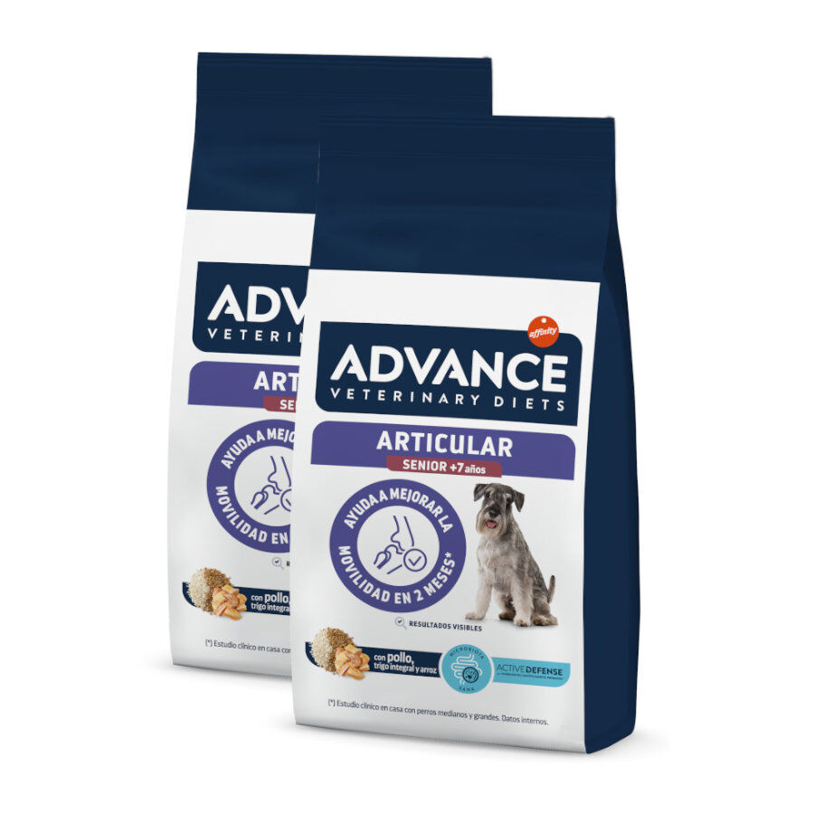 2 x 12 kg Advance Veterinary Diets Articular +7 Frango ra&ccedil;&atilde;o para c&atilde;es Pack poupan&ccedil;a!, , large Imagem n&uacute;mero 1
