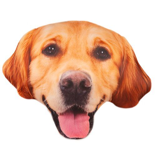 TK Pet Face Golden Retriever coj&iacute;n Imagem n&uacute;mero 1