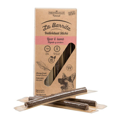  Mediterranean Natural Barrinhas Cordeiro & Fígado para cães