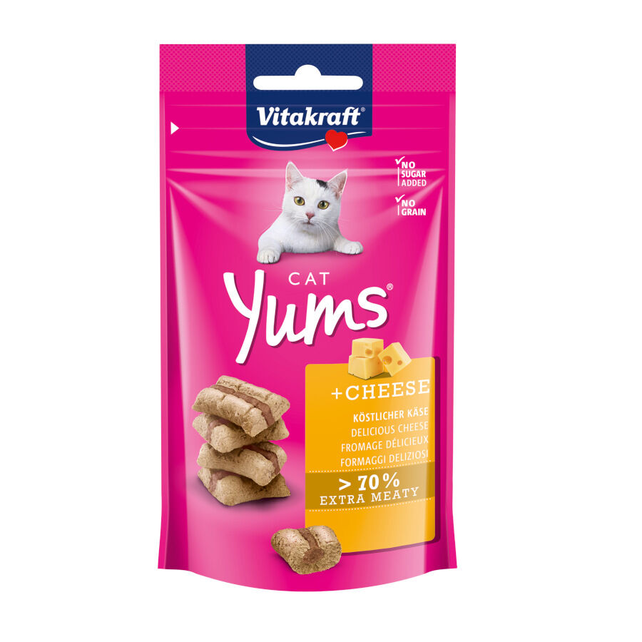 40 g Vitakraft Biscoitos Yums de Queijo para gatos, , large Imagem n&uacute;mero 1