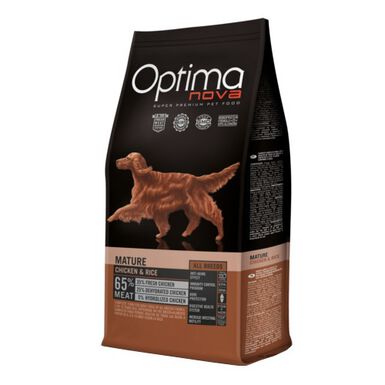 Optima Nova Mature Frango ração para cães