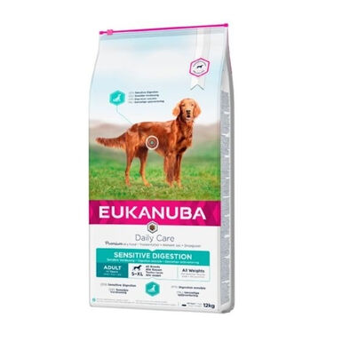 Eukanuba Sensitive Digestion Aves ração para cães