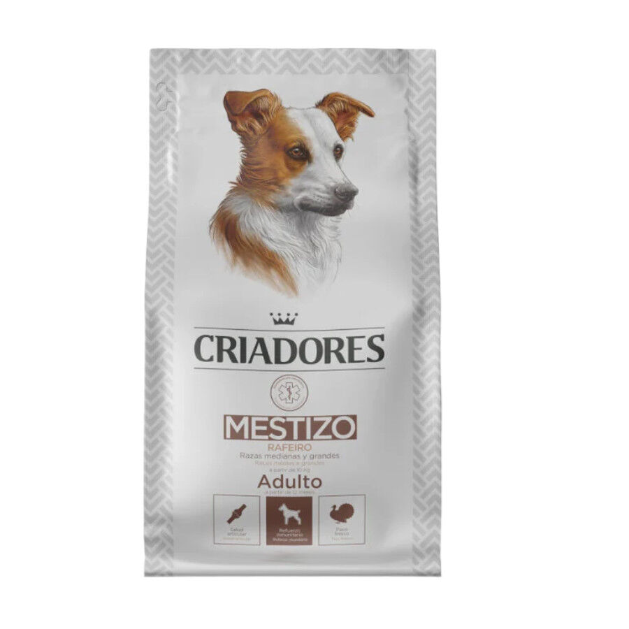 12 kg Criadores C&atilde;es Rafeiros Peru ra&ccedil;&atilde;o para c&atilde;es de porte m&eacute;dio, , large Imagem n&uacute;mero 1