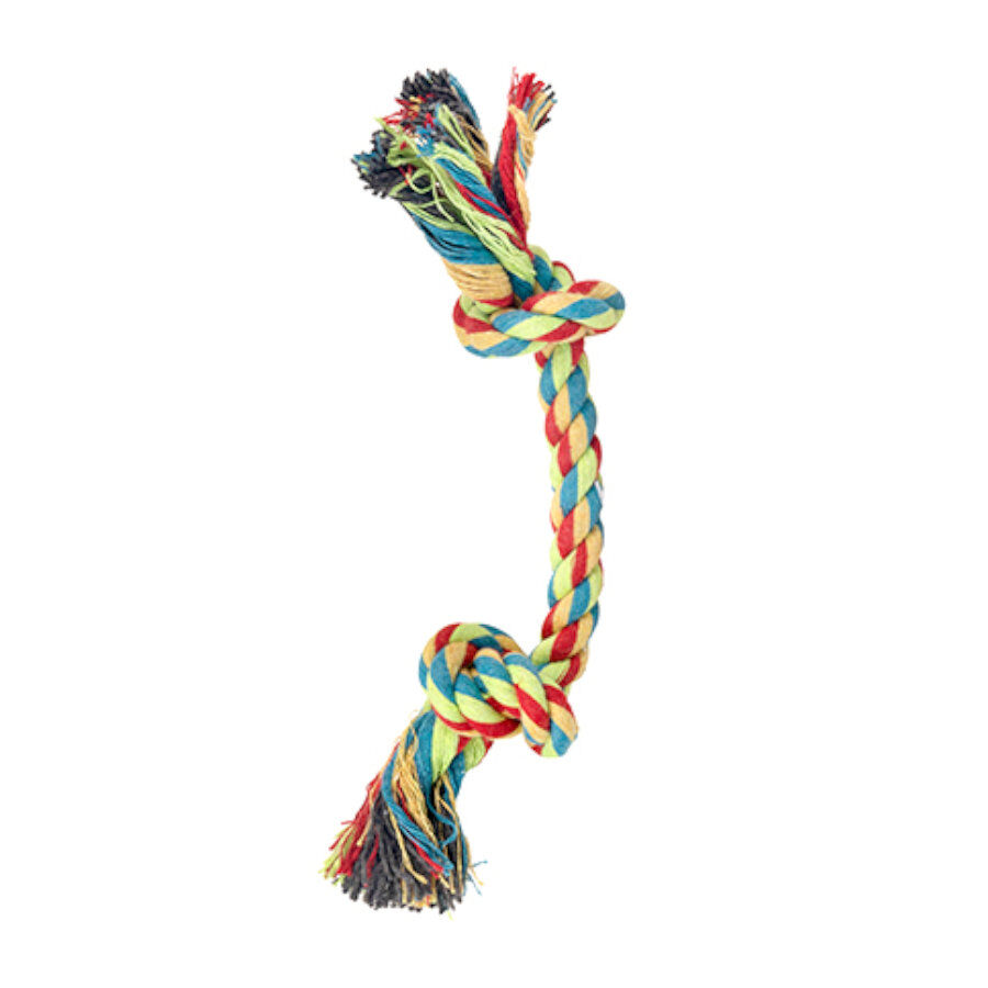 Tootoy! Rope Bone Multicolor Corda para c&atilde;es, , large Imagem n&uacute;mero 1