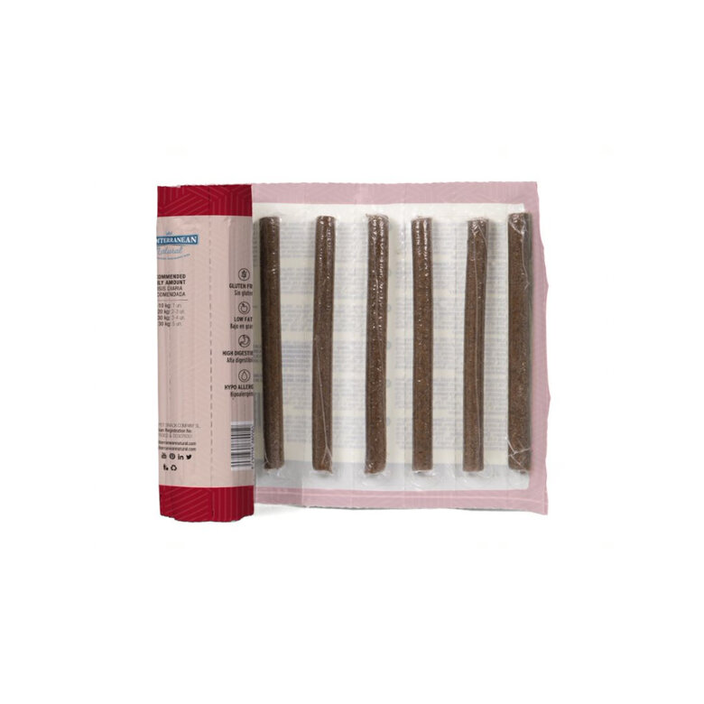 16 sticks Mediterranean Natural Serrano Barrinhas de Presunto Serrano para cães,  Imagem número 2 16 sticks Mediterranean Natural Serrano Barrinhas de Presunto Serrano para cães, , large Imagem número 2