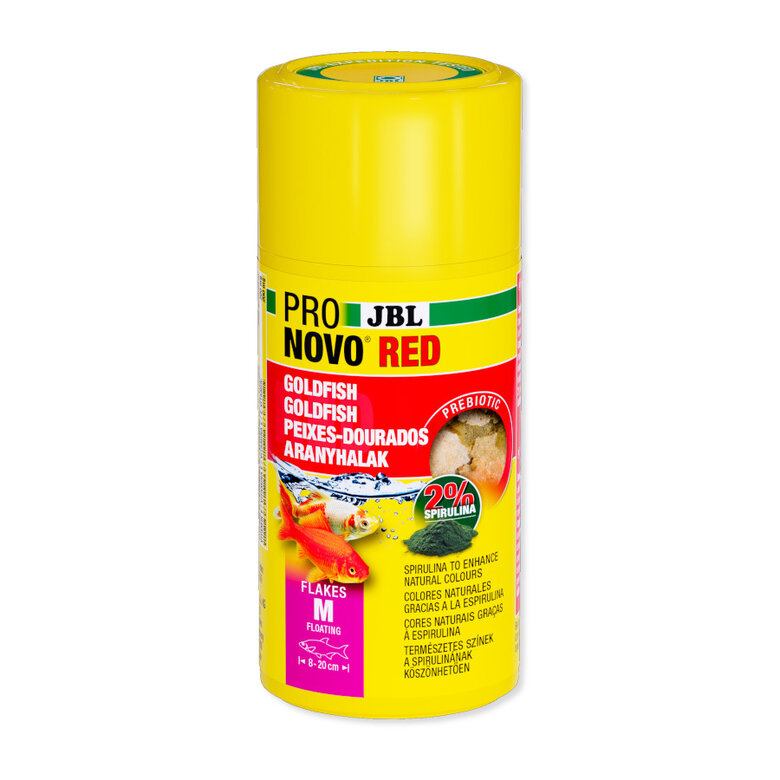 JBL ProNovo Red Flakes M Ração para peixes ,  Imagem número 1 JBL ProNovo Red Flakes M Ração para peixes , , large Imagem número 1