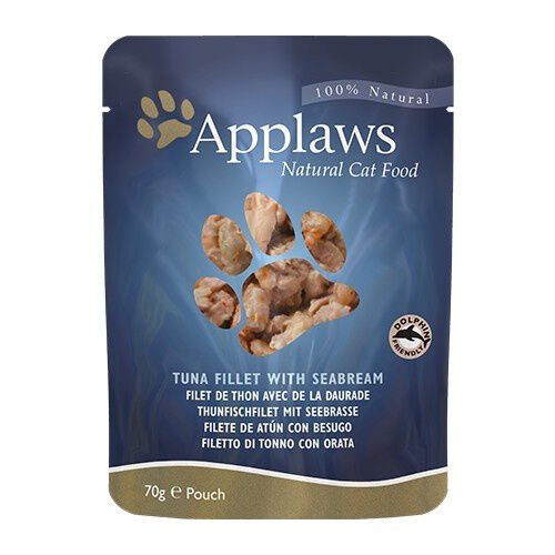 70 g Applaws atum com dourada sach&ecirc; para gatos, , large Imagem n&uacute;mero 3