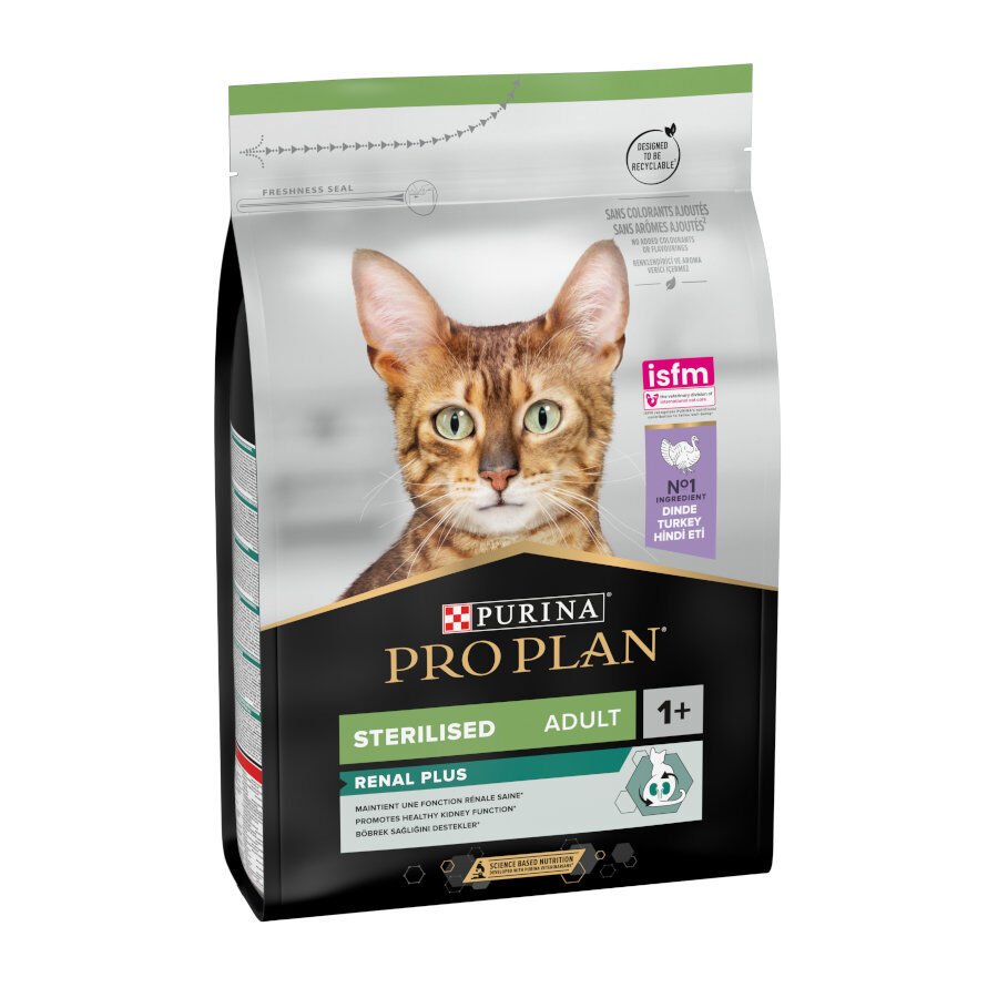 3 kg Pro Plan Adult Sterilized Peru ra&ccedil;&atilde;o para gatos, , large Imagem n&uacute;mero 1
