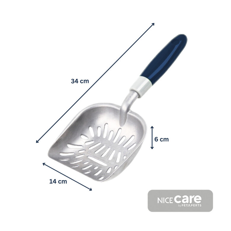 Nice Care Pá para caixa de areia XL de aluminio para gatos,  Imagem número 4 Nice Care Pá para caixa de areia XL de aluminio para gatos, , large Imagem número 4