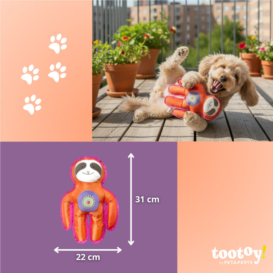 Tootoy! Comfort Peluche bicho-pregui&ccedil;a para c&atilde;es, , large Imagem n&uacute;mero 5
