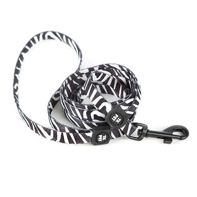 TK-Pet Safari Coleira Azul Estampado Zebra para gatos