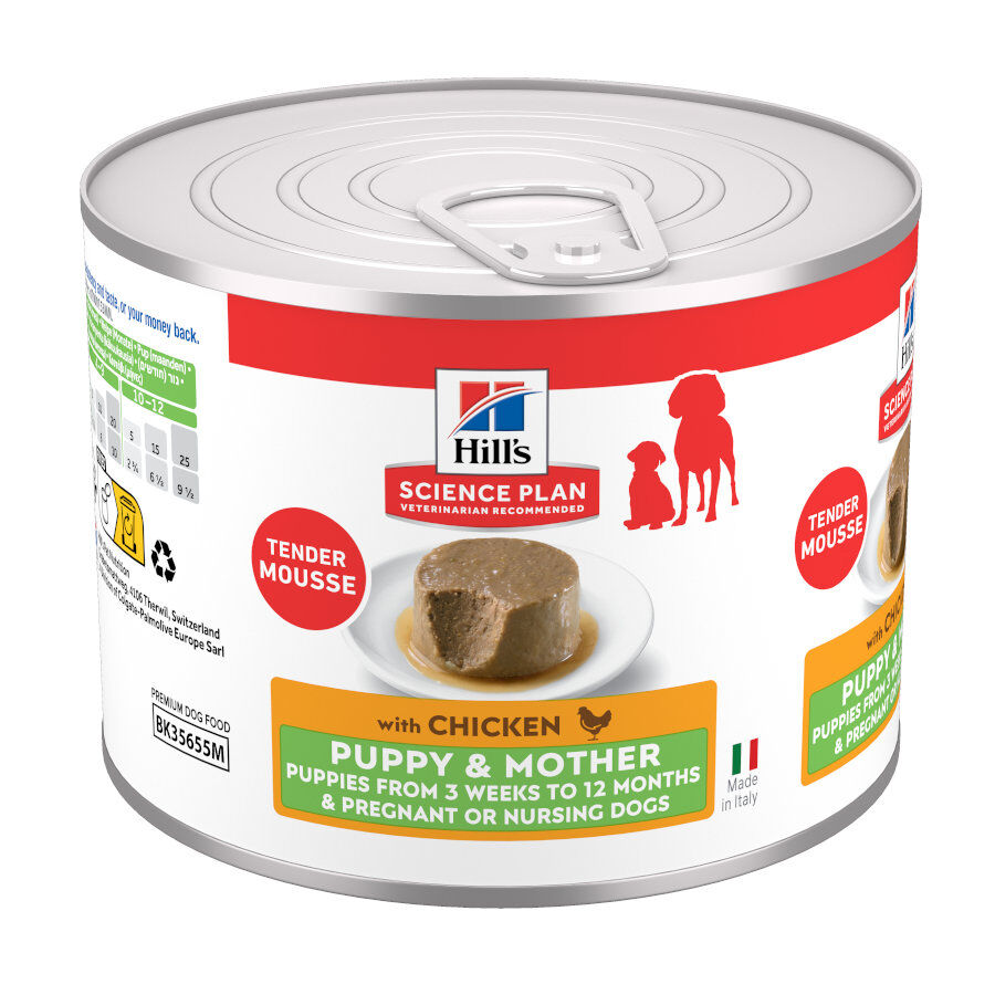 200 g Hill's Science Plan PuppyeMother Mousse de Frango em lata para c&atilde;es , , large Imagem n&uacute;mero 1