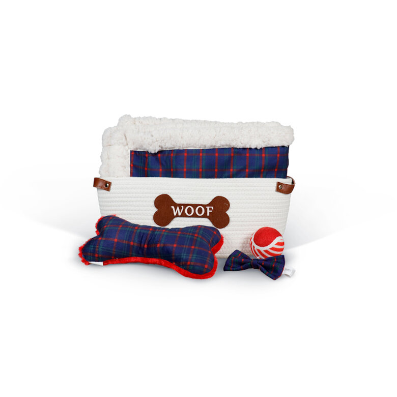 Wonder Christmas Cesta Natalícia de brinquedos para cães,  Imagem número 2 Wonder Christmas Cesta Natalícia de brinquedos para cães, , large Imagem número 2