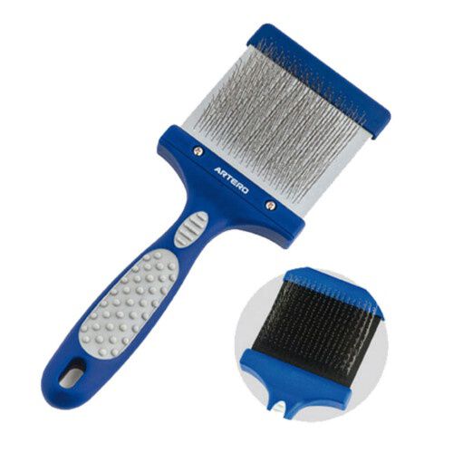 Artero carda doble flexible para perros y gatos Imagem n&uacute;mero 1