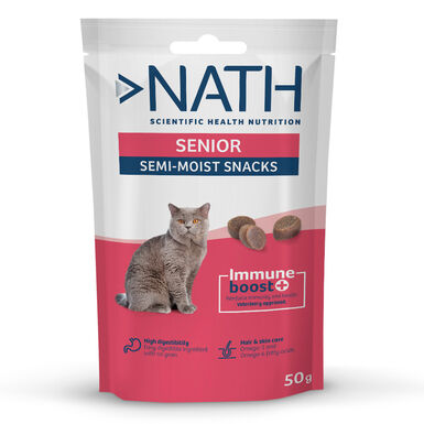 Nath Snacks Senior Semi-húmidos para gatos