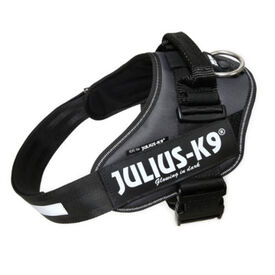 Julius K9 Peitoral Ergonómico Cinza para cães