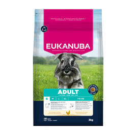 Eukanuba Adult Ra&ccedil;&atilde;o de frango para c&atilde;es de ra&ccedil;a pequena