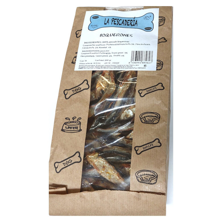 200 g Hobbitalf  Peixaria Anchovas para cães,  Imagem número 1 200 g Hobbitalf  Peixaria Anchovas para cães, , large Imagem número 1