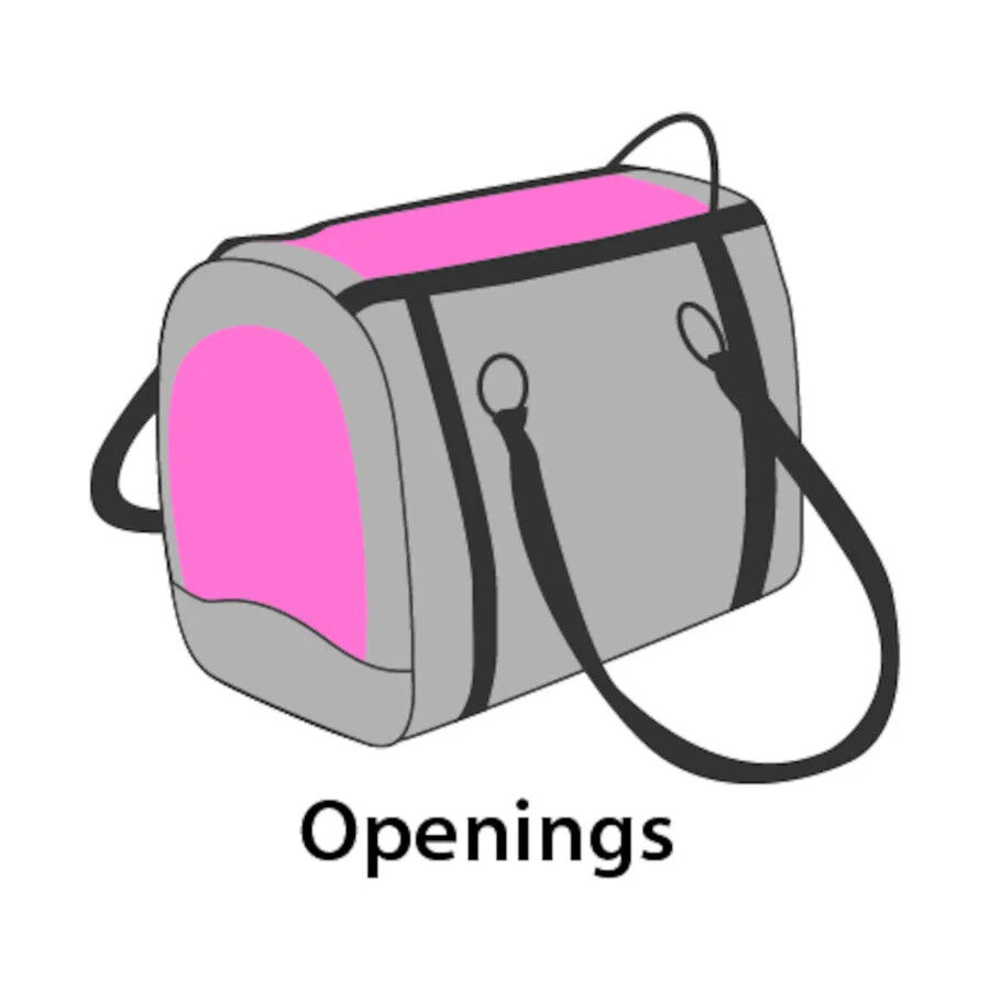 Flamingo Tatjana Saco de Transporte Cinza para c&atilde;es, , large Imagem n&uacute;mero 9