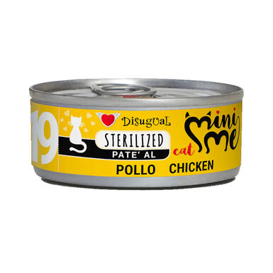 Disugual Mini Me 19 Sterilized Frango em Patê lata para gatos