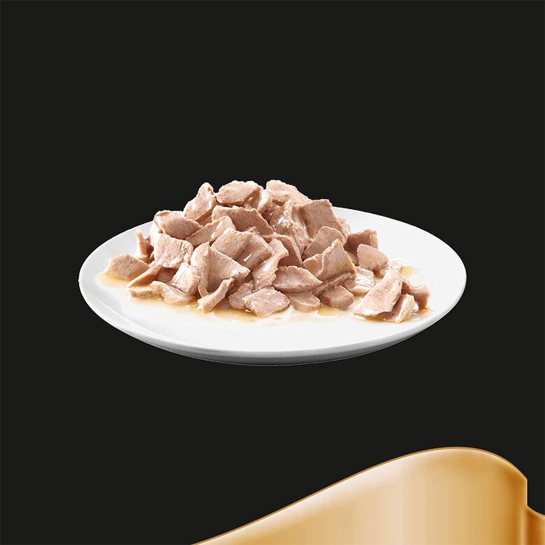 6 saquetas x 50 g Sheba Délices du Jour em Atum, Bacalhau e Molho de Peixe Branco ração húmida para gatos,  Imagem número 2 6 saquetas x 50 g Sheba Délices du Jour em Atum, Bacalhau e Molho de Peixe Branco ração húmida para gatos, , large Imagem número 2