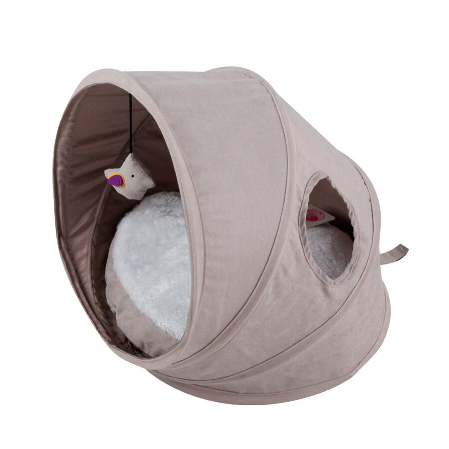 Catshion Pop cama alcofa cinzenta para gatos, , large Imagem n&uacute;mero 1