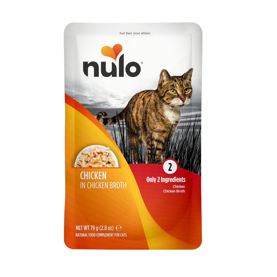 79 g Nulo Comida h&uacute;mida de Frango em Caldo em saquetas para gatos, , large Imagem n&uacute;mero 1