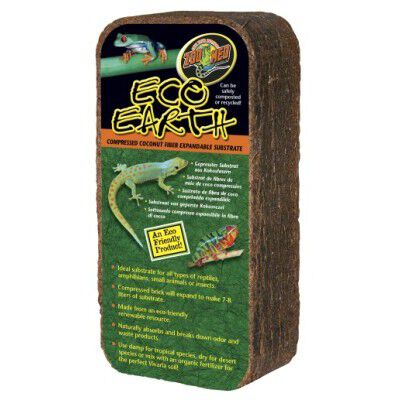 Zoo Med bloque 650 g fibra de coco para terrario Imagem n&uacute;mero 1