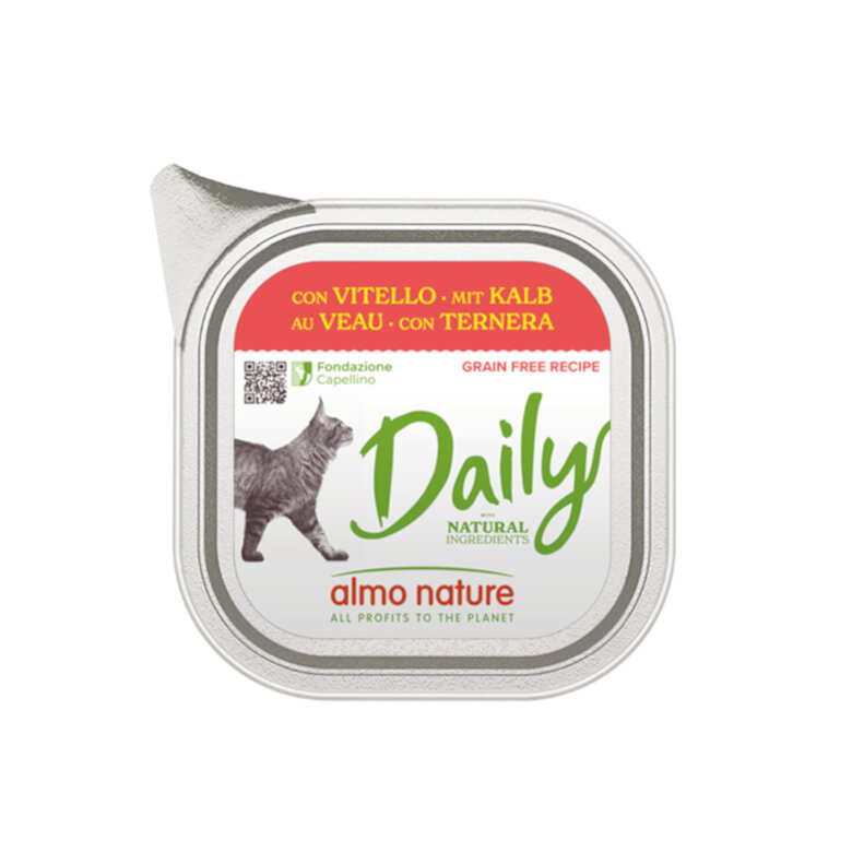 100 g Almo Nature Daily Grain Free Carne para Gatos,  Imagem número 1 100 g Almo Nature Daily Grain Free Carne para Gatos, , large Imagem número 1