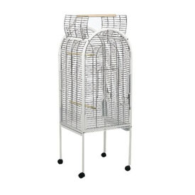 Flamingo Coco Gaiola Branca para papagaios