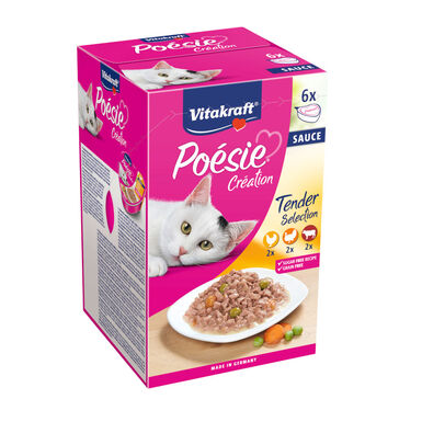 Vitakraft Poésie Carne terrina em molho para gatos