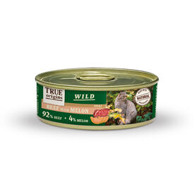 True Origins Wild Adult Carne e Melão lata para gatos