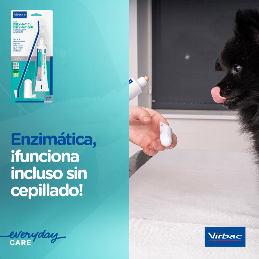 Virbac Kit Dent&iacute;frico Enzim&aacute;tico para c&atilde;es C.E.T, , large Imagem n&uacute;mero 5