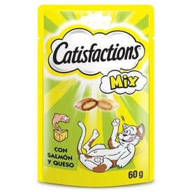 Catisfactions Biscoitos de Salmão e Queijo para Gatos